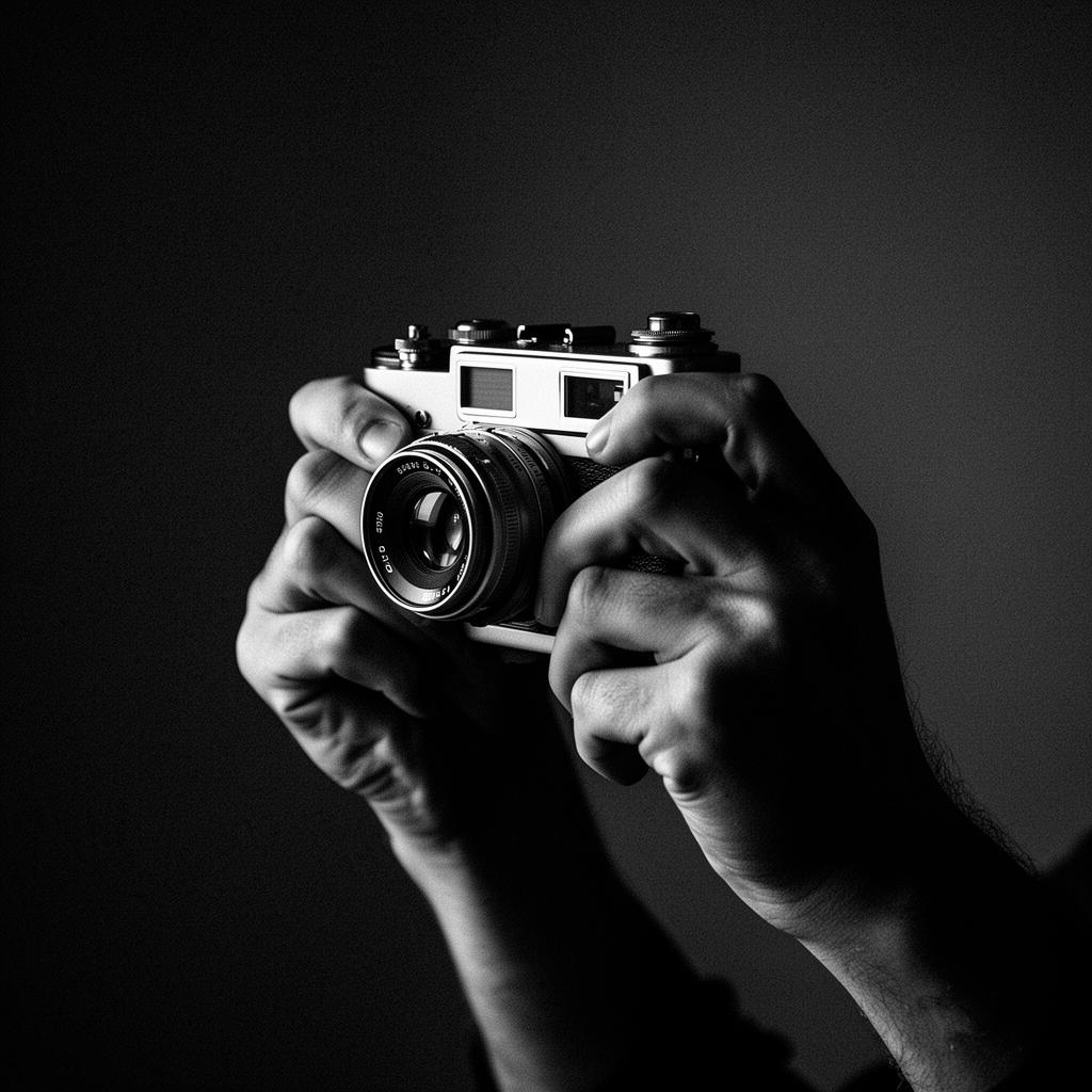 Camera ready for a field production
